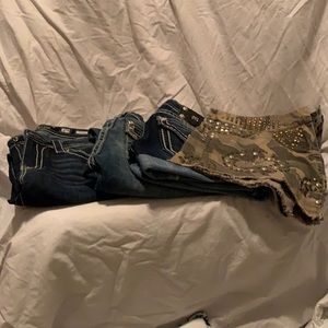 Miss Me size 29 bundle. 3 pieces for only 59!